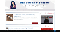 Desktop Screenshot of mlmconseilsetsolutions.com