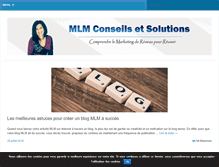 Tablet Screenshot of mlmconseilsetsolutions.com
